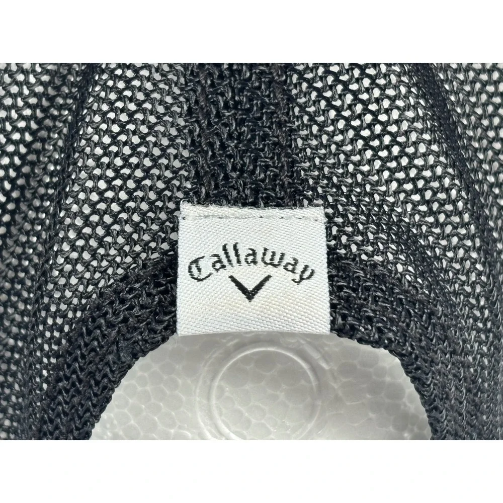 Callaway Golf Hat Black California Original Carlsbad Trucker Snapback Mesh Cap